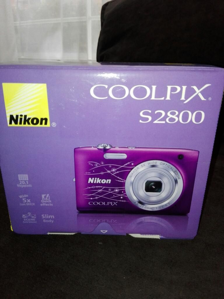 Vendo Camara Nikon Coolpix S 