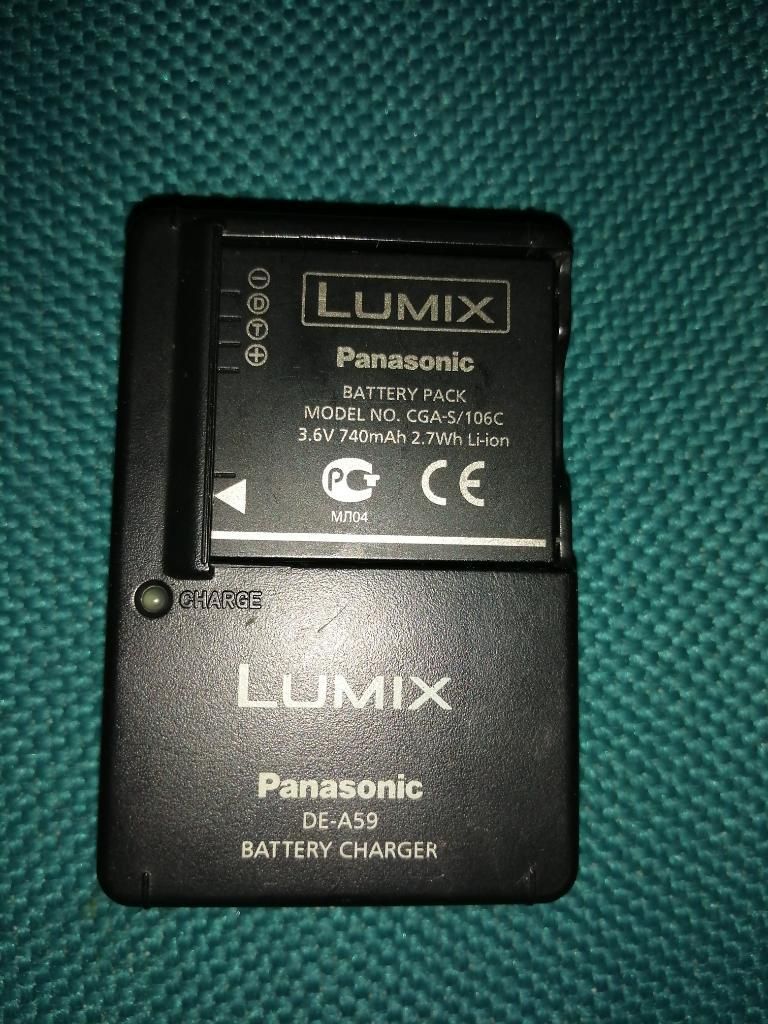 Venta de Pila Y Cargador Panasonic Lumix