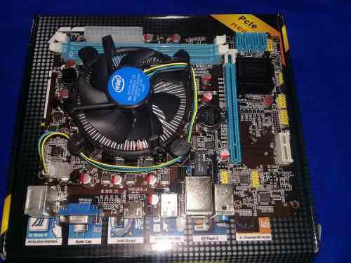 Combo Board Asus H61 Hdmi, Vga Y Procesador Core I3 3.1 Ghz