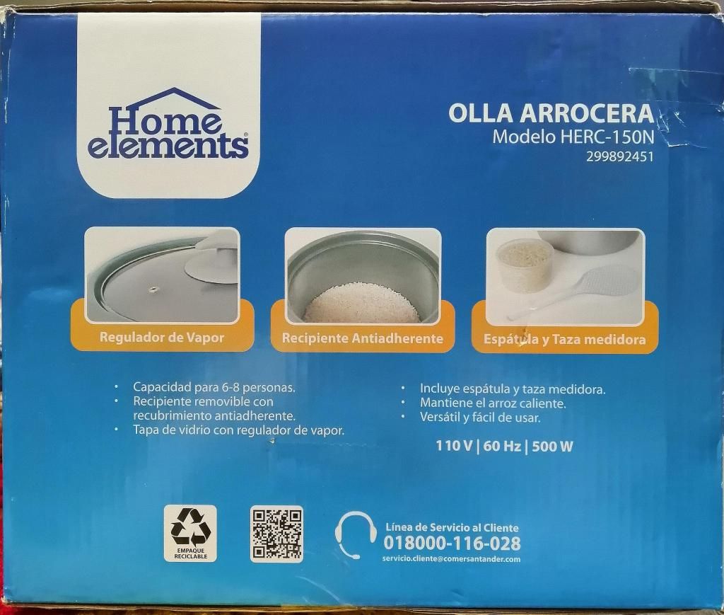 Olla Arrocera Home Elements 1.6 L