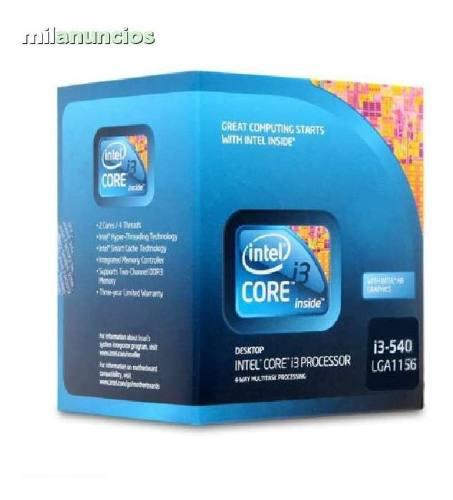 Procesador Intel Core I3 540 3.06ghz 4mb Lga 1156