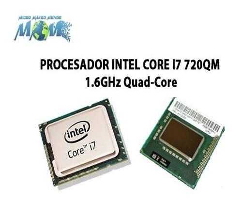Procesador Intel Core I7-720qm 1.6ghz Quad-core Fru 63y2000