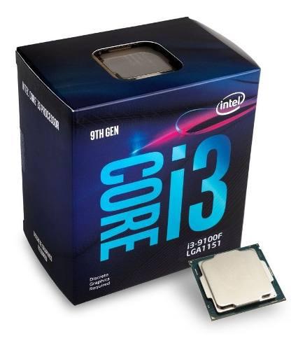 Procesador Intel Cori3 9100f 3.60ghz 4 Núcleos Lga1151 9na