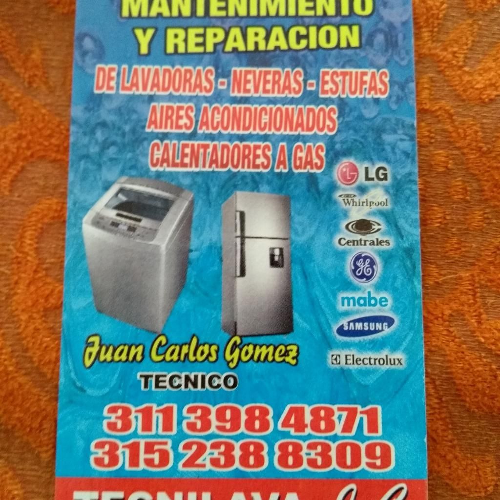 Servicio Técnico de Lavadoras Y Neveras