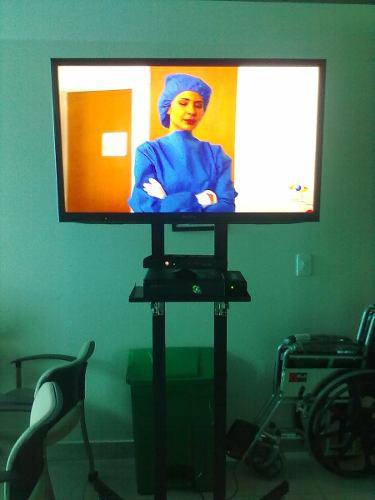 Soporte De Piso Para Tv Móvil, Lcd Led O Plasma.