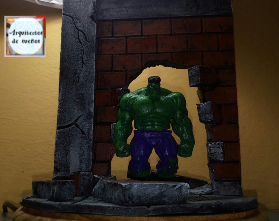 dioramas escenarios hulk