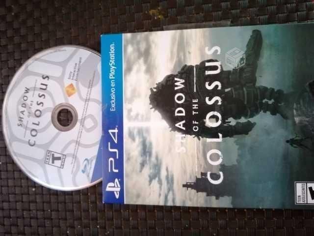 CAMBIO O VENDO EXELENTE JUEGO DE PS4 SHADOW OF THE COLOSSUS