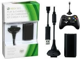 CARGA Y JUEGA CONTROL XBOX 360