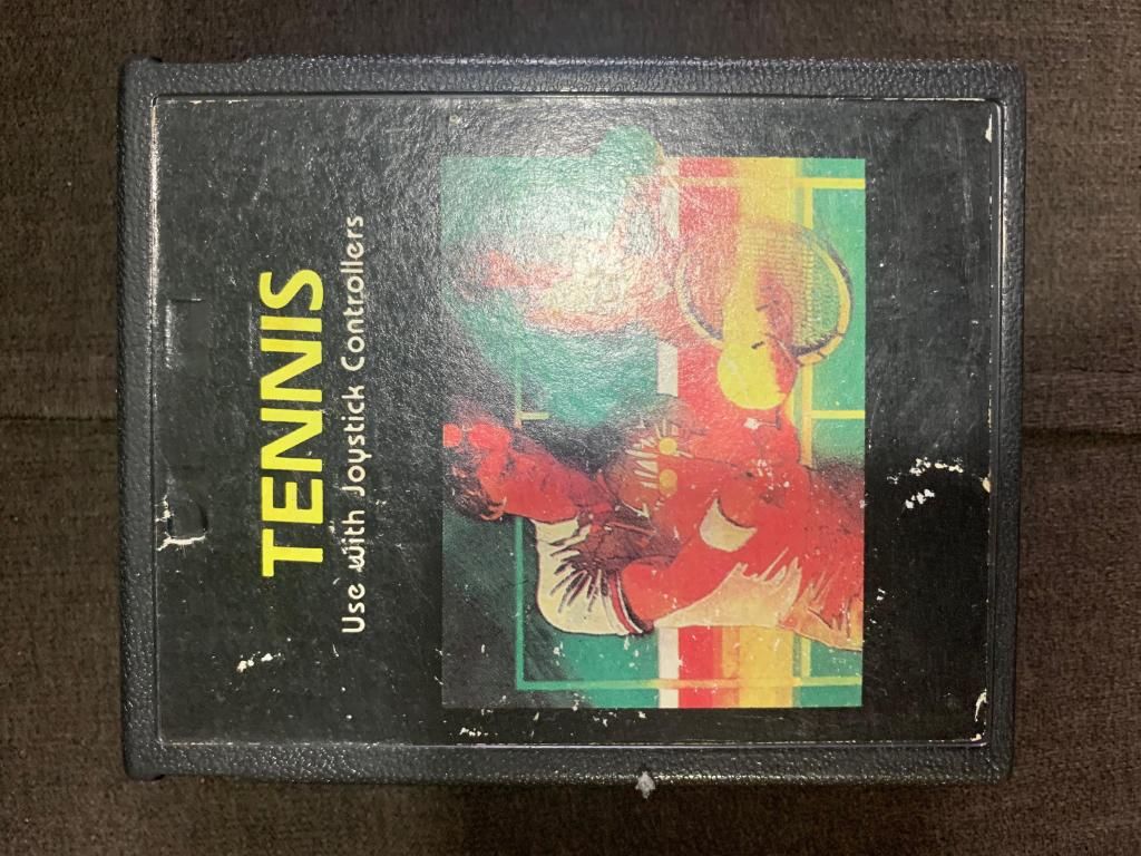 Cassette Juego Vintage Colección Atari Tennis