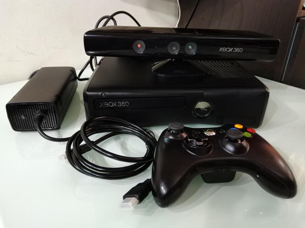 Consola Xbox 360 Slim Control Kinect