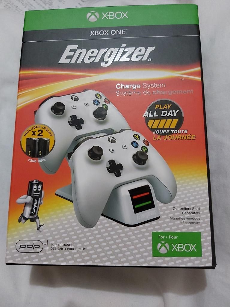 Energizer. Carga Tu Control Xbox One