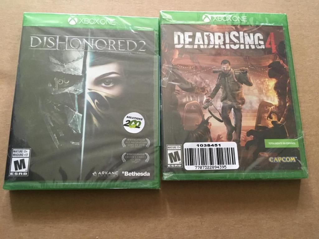 GANGAZO Dishonored 2 y Dead Rising 4 Nuevos Xbox One