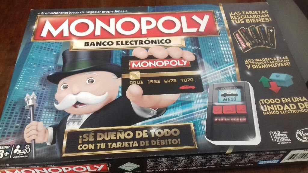 Monopoly Banco Electrónico Original
