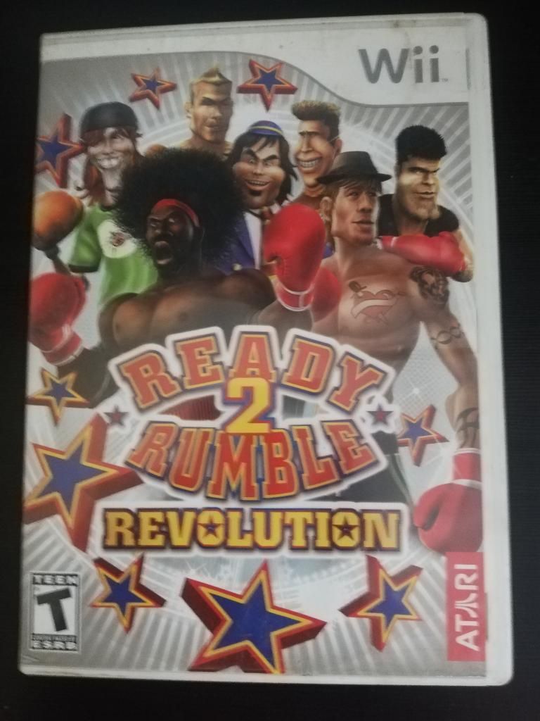 Ready Rumble 2 Box Wii Wiiu Cambio O Vendo