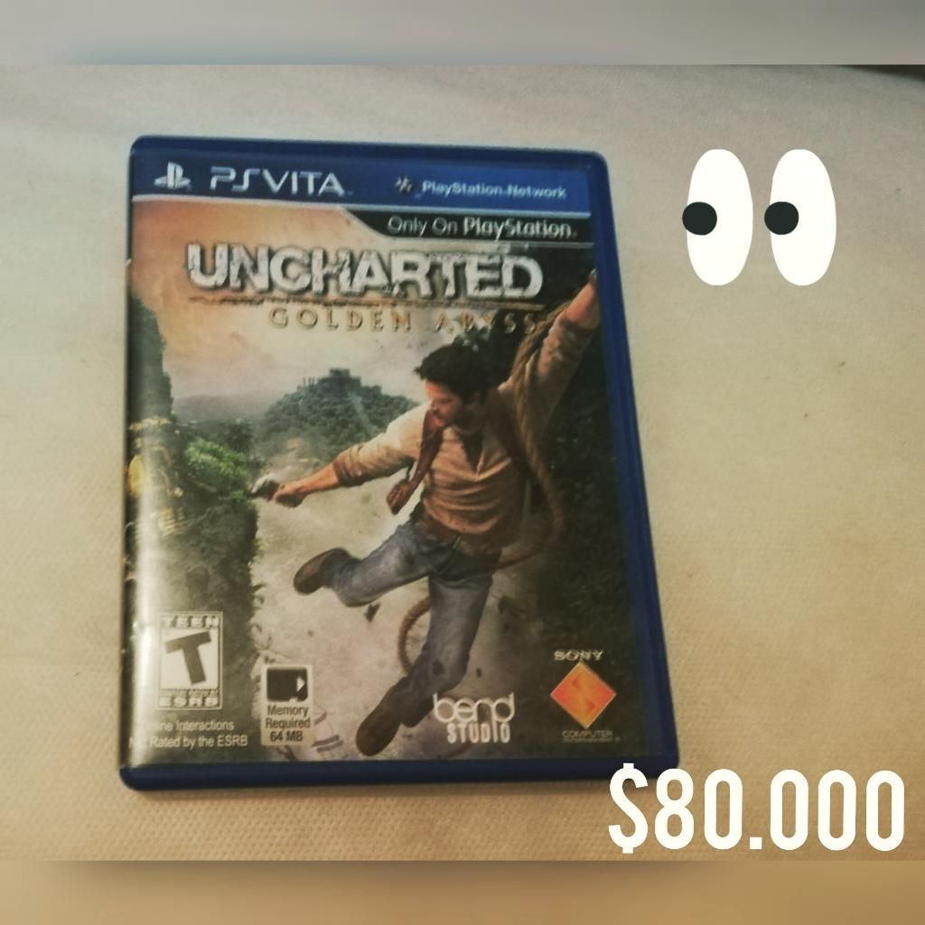 Uncharted Golden Abyss Ps Vita