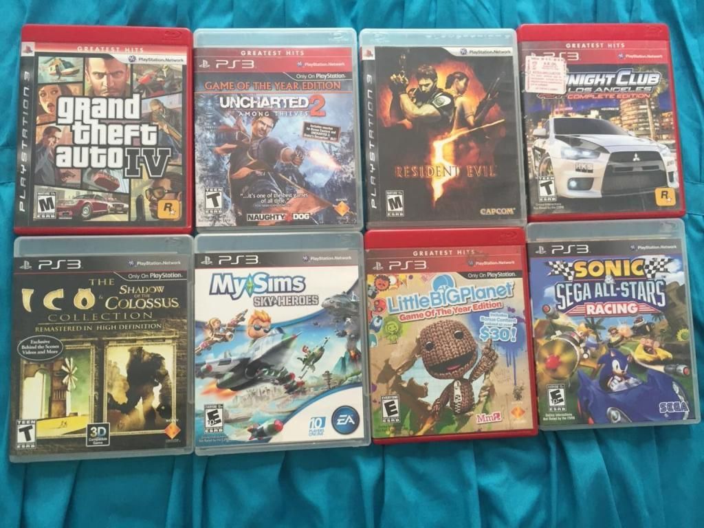 Vendo juegos Originales Playstation 3