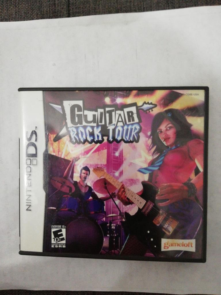 Video Juego Guitar Rock Tour Nintendo Ds