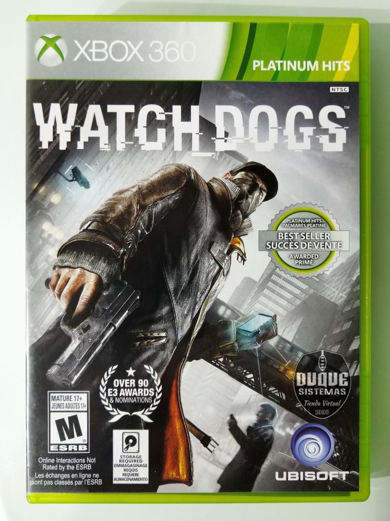 Videojuego Watch Dogs Para Xbox  Cds Estado 
