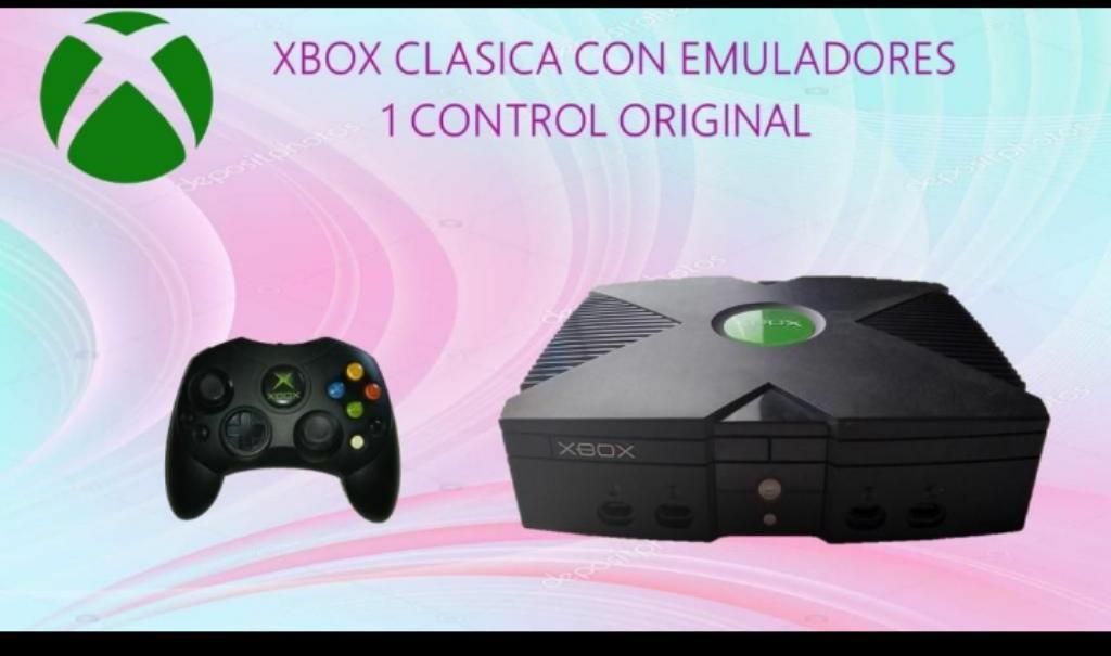 Xbox Clásica Perfecto Estado 1Control