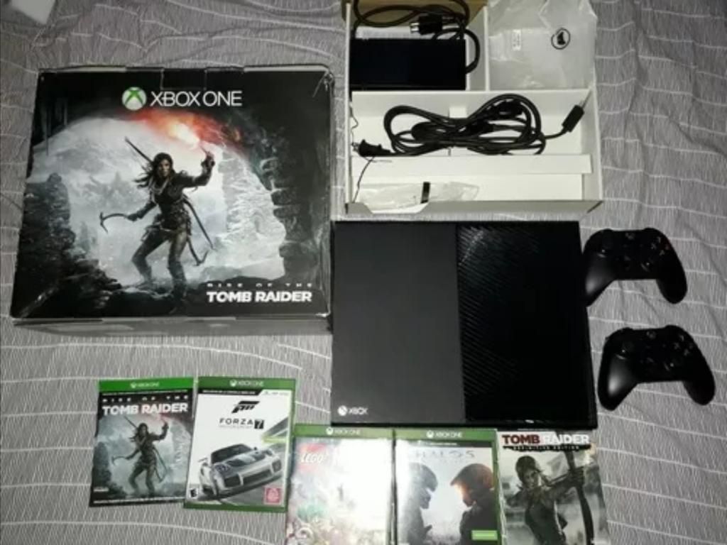 Xbox One 1 Tera 2 Controles 5 Juegos