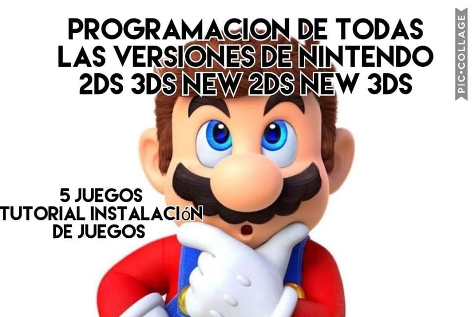 programacion para nintendo 2ds 3ds new 2ds new 3ds con