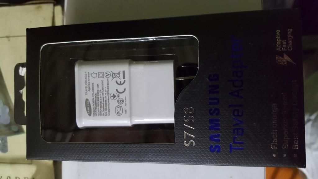 Adaptador Carga Rápida Samsung Galaxy S7, S8 S9