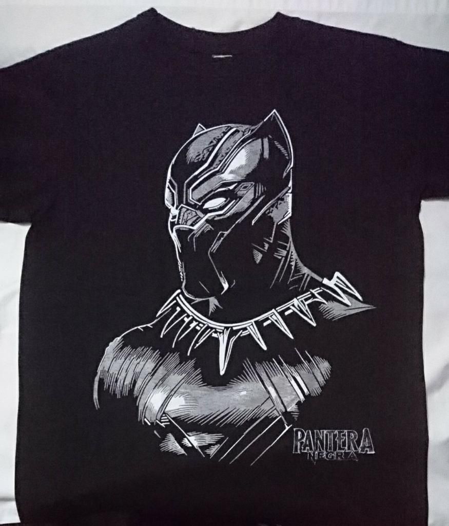 Camiseta Pantera Negra, Avengers, Marvel