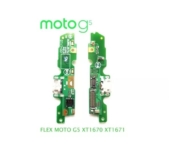 Flex Carga Motorola Moto G5 / Xt Instalado