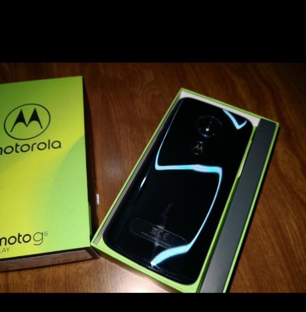 Vendo O Cambio Moto G6 Play Como Nuevo