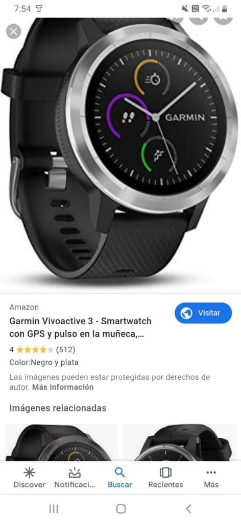 Vendo Reloj Garmin Vivoactive 3 Nuevo