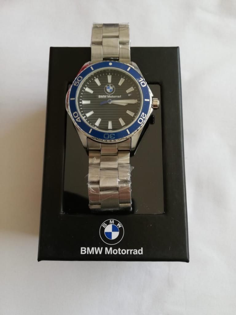 Vendo autentico reloj BMW negro - azul ¡NUEVO!