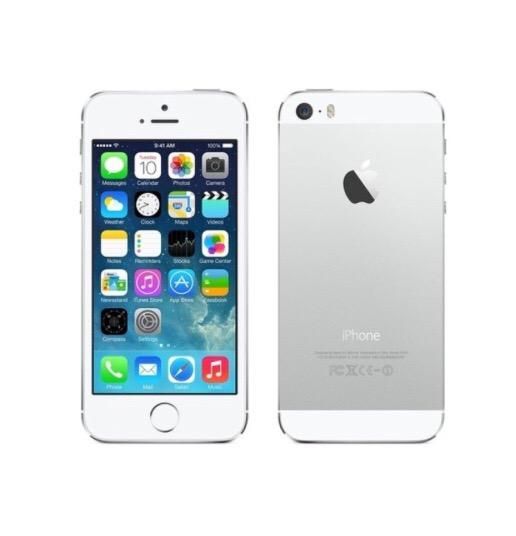 iPhone 5S Plata Blanco 9 de 10