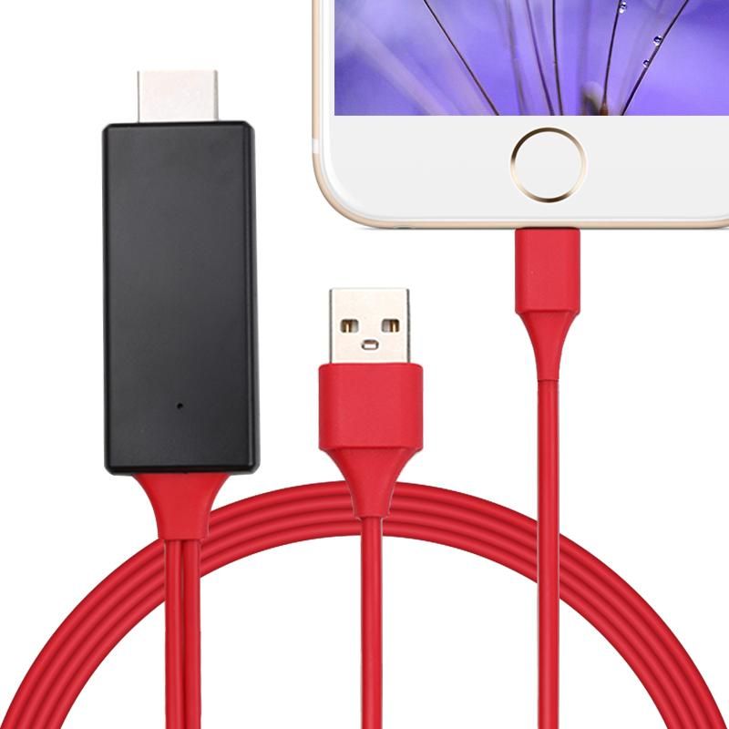 Cable Usb Hdmi Para iPhone Lightning Airplay Hdtv p