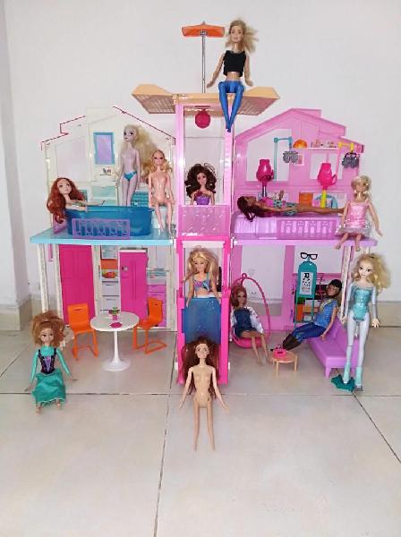 Casa de Campo La Barbie con Muñecas