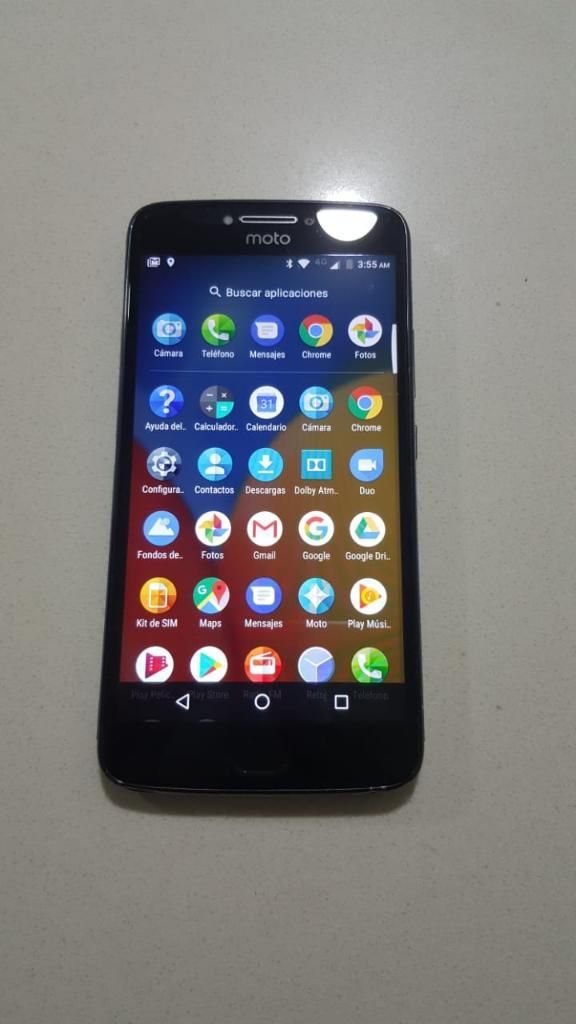 Motorola E4 Plus, Lector Huellas, 16gb