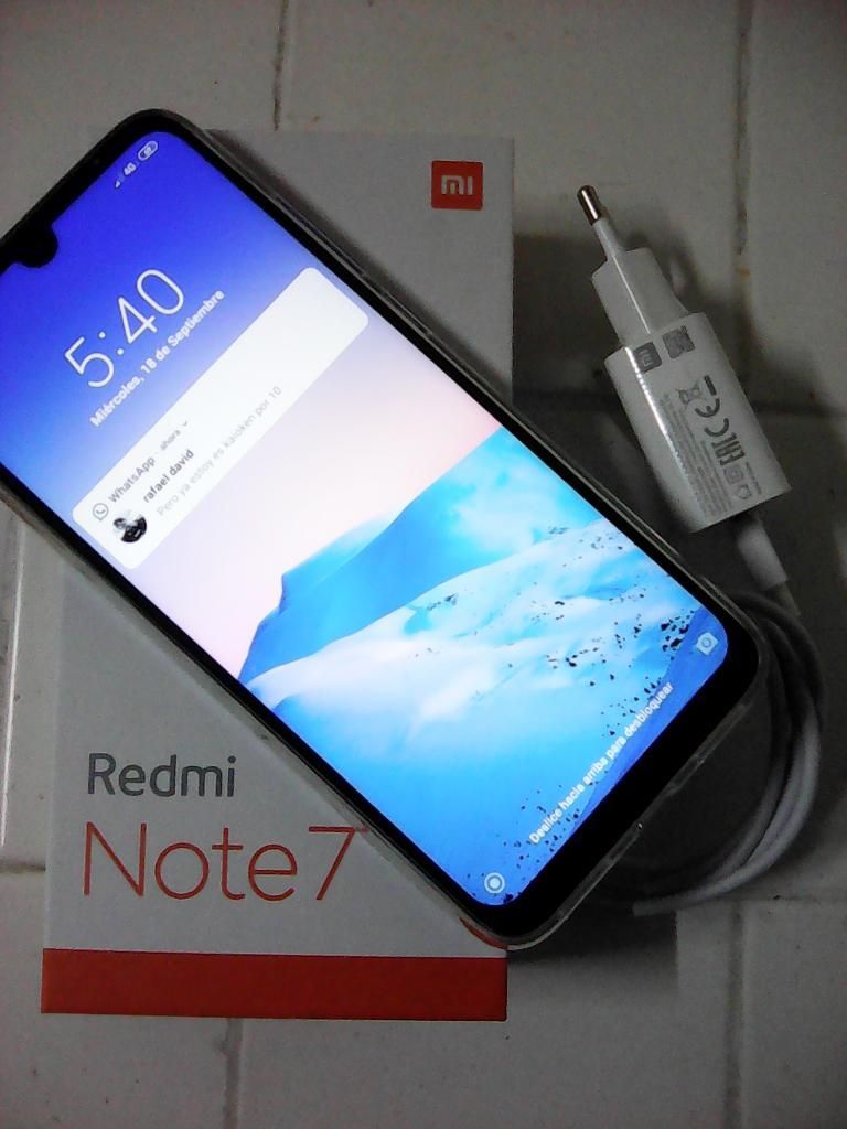 Redmi Note 7 Nuevo Cambio por Moto G7
