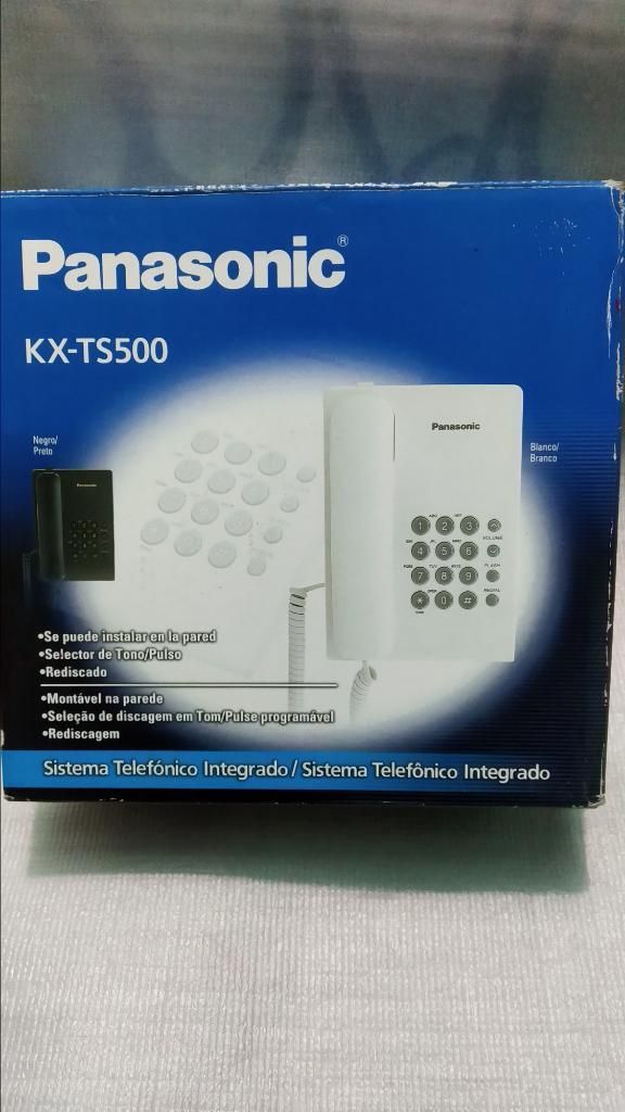 Telefono Panasonic Kx Ts500 Blanco