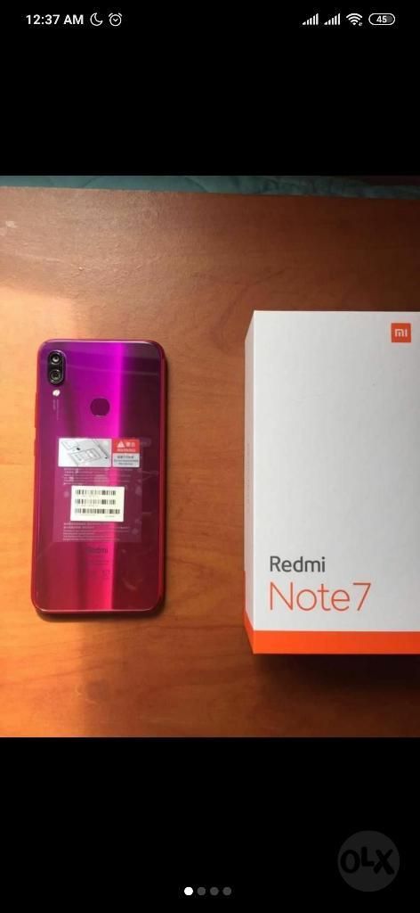 Vendo O Cambio Redmi Note 7 de 4 Y 64