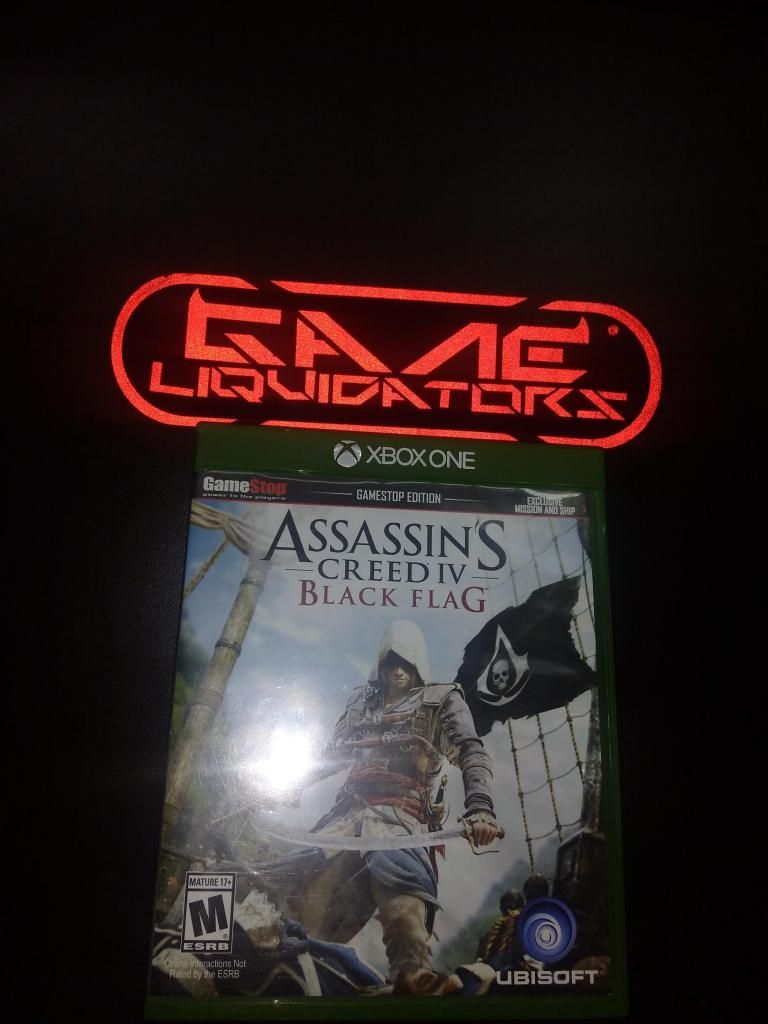 ASSASSINS CREED IV BLACK FLAG XBOX ONE