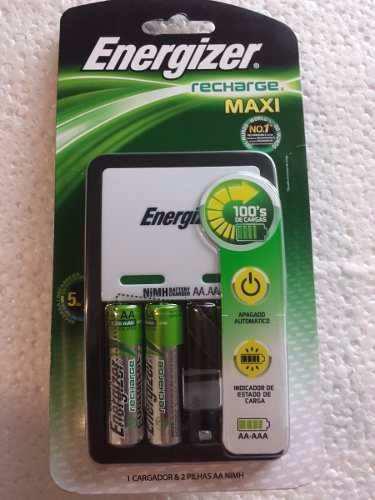 Cargador De Baterias Maxi Energizer + 2 Aaa