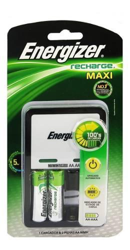 Cargador De Baterias Maxi Energizer + 4 Aa