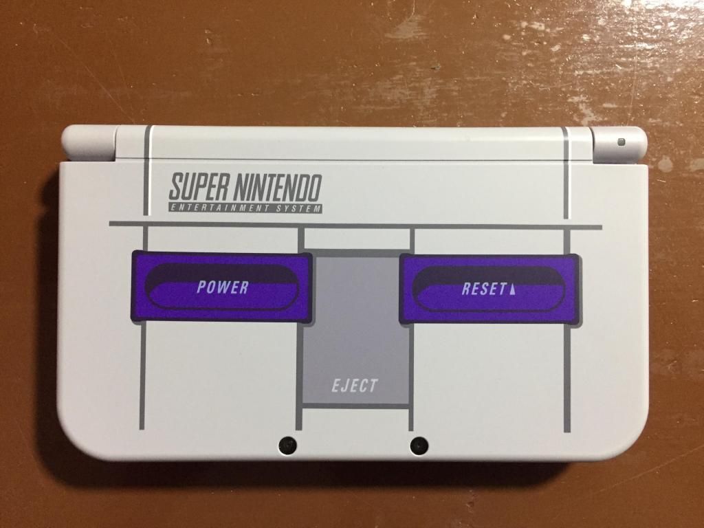 New Nintendo 3ds XL Super Nintendo Edition