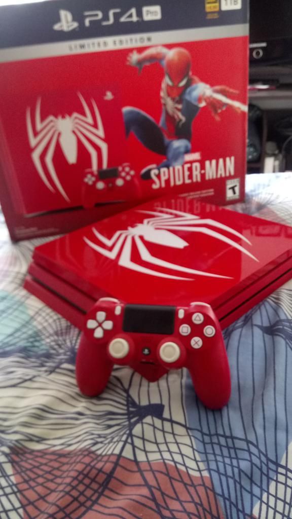 Vendo Ps4 Pro Edición Spider Man
