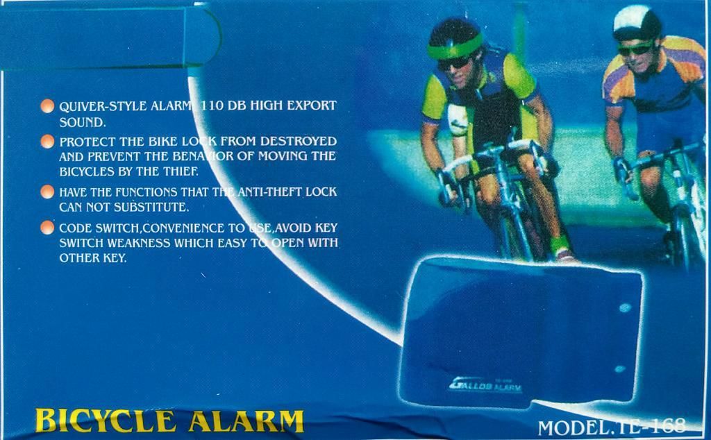 Alarma para Bicicleta con Control