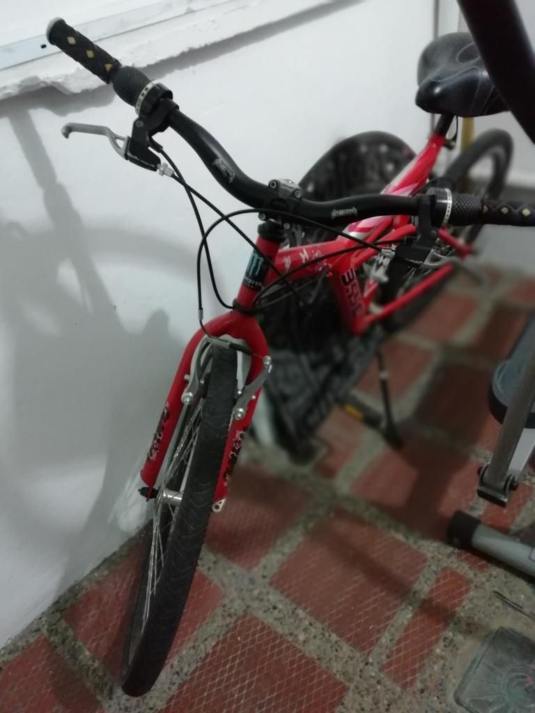 Bicicleta con cambios