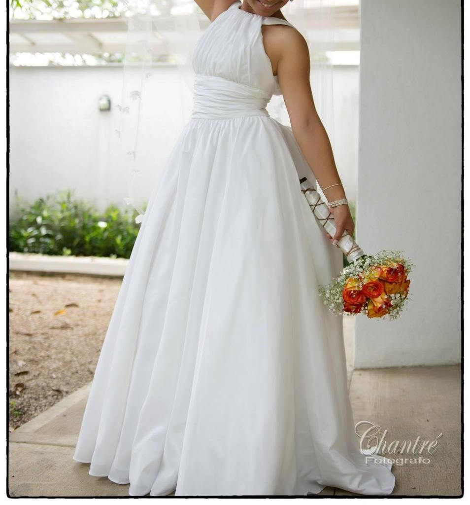 Hermoso Vestido de Novia Traido de USA David's Bridal /