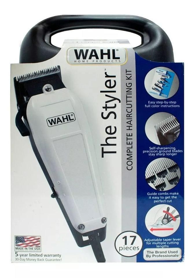 Maquina Cortapelo Wahl Styler 17 Piezas