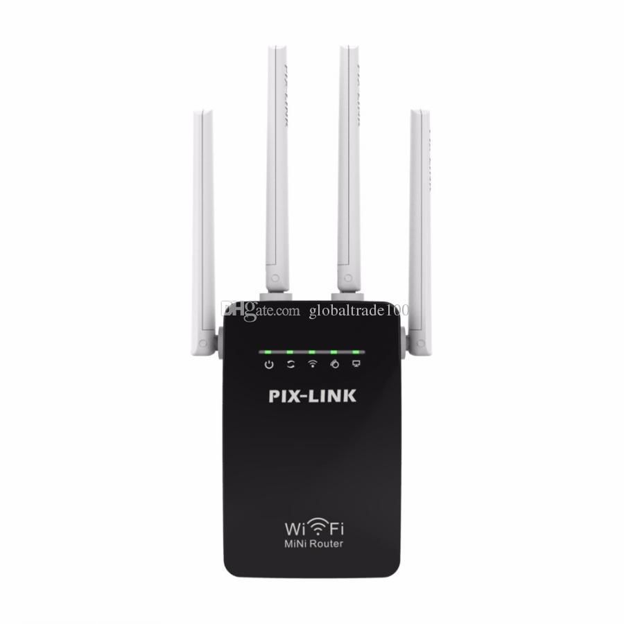 Repetidor Amplificador Señal Wifi 4 Antenas Pix Link