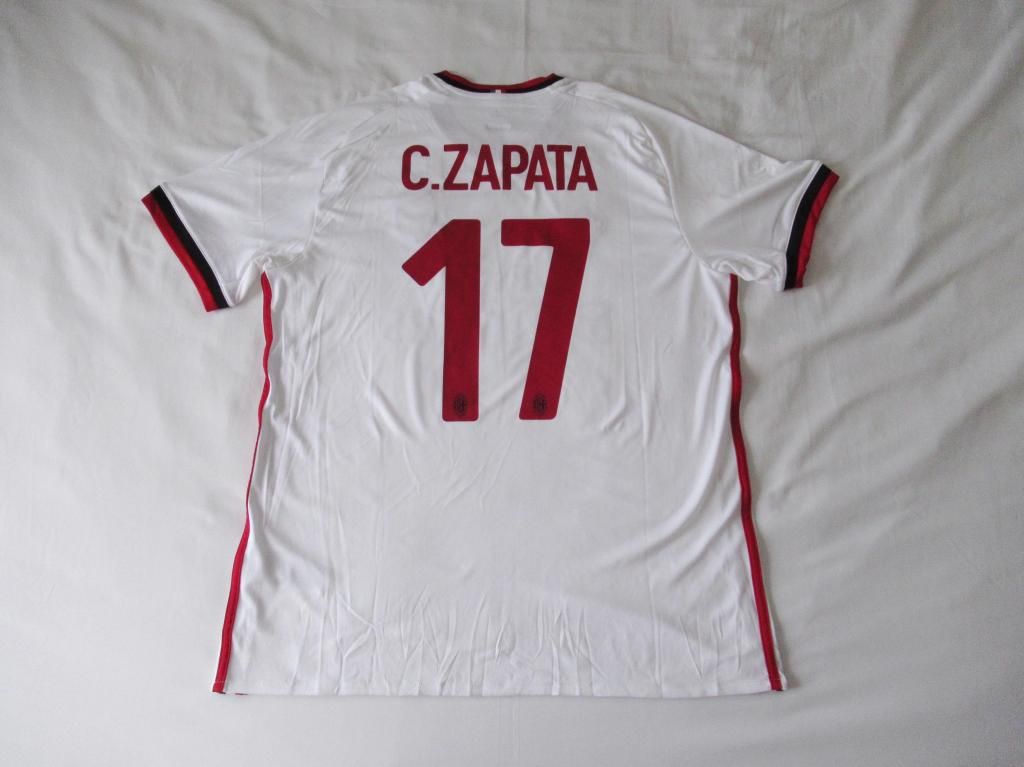 camiseta Cristian Zapata, AC Milan 