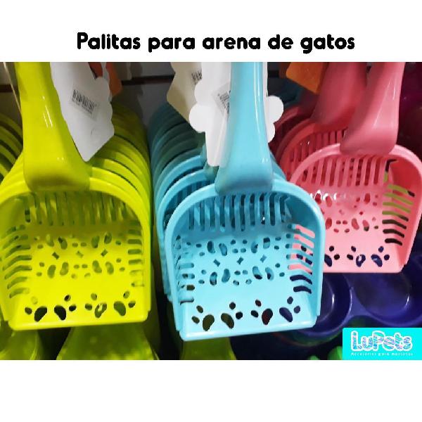 pala recogedor plástico gatos